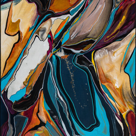 Nove ja 60x90 cm reprodukce original_ vild art šárka vild vildová abstraktní umění